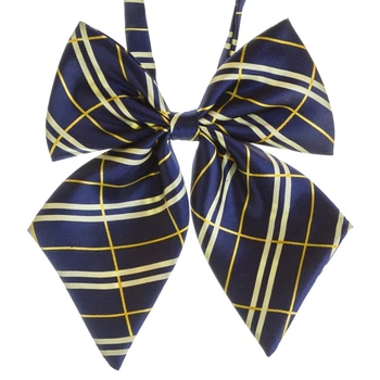 Жіноча Bow Tie House Basic метелик синя в крупну клітинку 00469