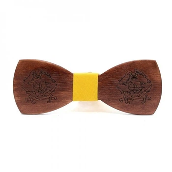Галстук Бабочка деревянный Gofin wood 11,5х4,5 см (acs0002474)