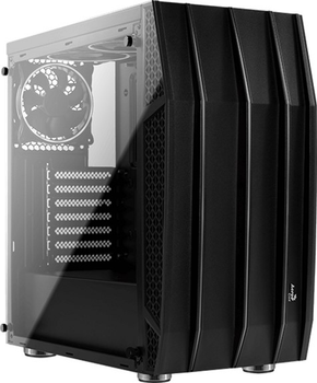 Корпус Aerocool Klaw RGB Tempered Glass Black