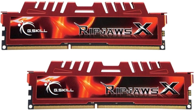 Оперативная память G.Skill DDR3-1600 16384MB PC3-12800 (Kit of 2x8192) RipjawsX (F3-12800CL10D-16GBXL)