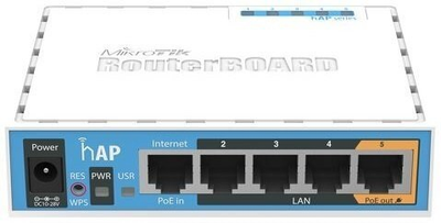 Маршрутизатор MikroTik hAP (RB951Ui-2nD)