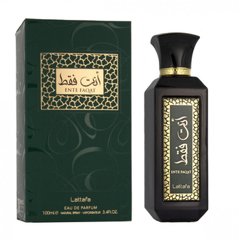 Woda perfumowana unisex Lattafa Ente Faqat EDP U 100 ml (6291108735633)