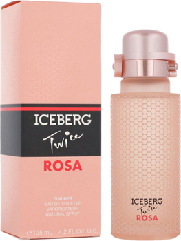 Woda toaletowa damska Iceberg Twice Rosa EDT W 125 ml (8057714450357)