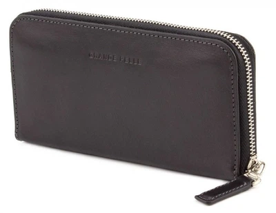 Стильный мужской кошелек из кожи GRANDE PELLE 20х10,5х2 см (sum0022303)