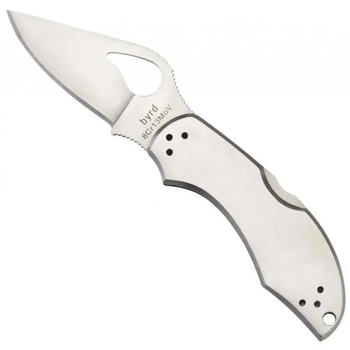 Ніж Spyderco Byrd Robin 2 сталеве руків'я (1013-87.11.18)