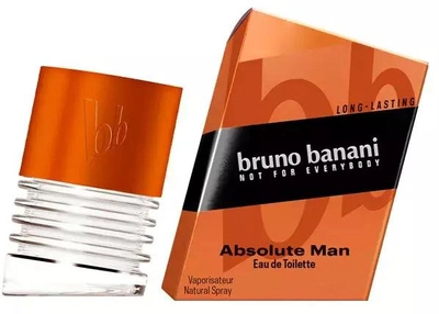 Туалетна вода для чоловіків Bruno Banani Absolute Man EDT M 30 мл (737052769080)