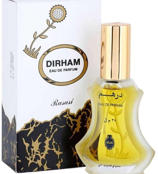 Woda perfumowana unisex Rasasi Dirham 35 ml (614514340684)
