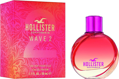 Woda perfumowana damska Hollister Wave 2 For Her EDP W 50 ml (85715261137)
