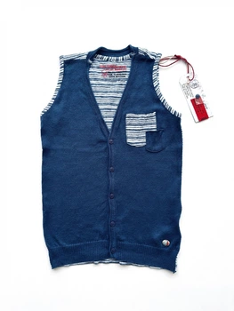 Жилет трикотажний для хлопчика Street Gang SG3811 блакитний 40 (152 см)