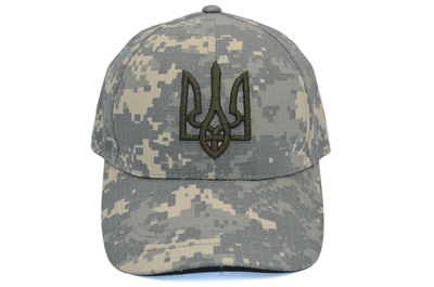 Бейсболка Snapback Shop з гербом України 56-58 см камуфляж НАТО (SS 1019-816)