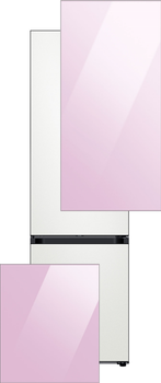 Холодильник Samsung Bespoke RB38A6B62AP/UA + панель Samsung Bespoke RA-B23EUT38GG + панель Samsung Bespoke RA-B23EBB38GG (комплект)