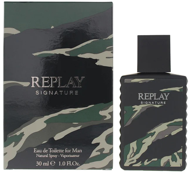 Туалетна вода Replay Signature for Him EDT M 30 мл (679602197120)