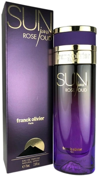 Woda perfumowana damska Franck Olivier Sun Java Rose Oud 75 ml (3516641812324)
