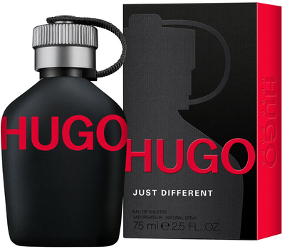 Woda toaletowa męska Hugo Boss Hugo Just Different EDT M 75 ml (737052465678)