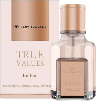 Woda perfumowana damska Tom Tailor True Values For Her EDP W 50 ml (4051395191206)