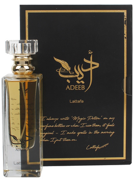 Woda perfumowana unisex Lattafa Adeeb EDP U 80 ml (6291107453422)