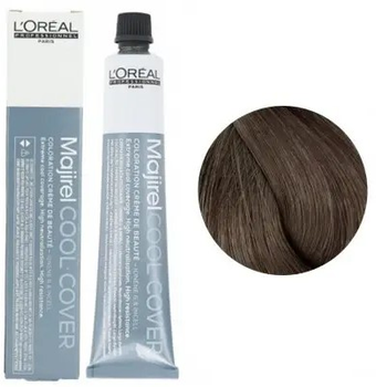 Farba do włosów L'Oreal Professionnel Majirel Cool Cover 5.18 kremowa 50 ml (3474630733091)