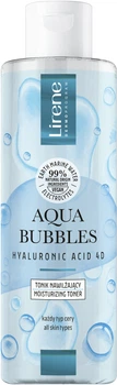 Зволожуючий тонік для обличчя Lirene Aqua Bubbles 200 мл (5900717769618)
