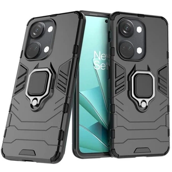 Чохол з підставкою Deexe Hybrid Case для OnePlus Nord 3 / Ace 2V - Black