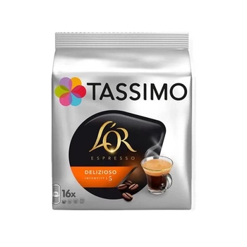 Кофе в капсулах Tassimo L'OR Espresso Delizioso 16 шт