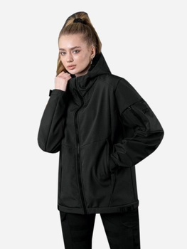 Тактическая куртка утепленная BEZET Softshell Робокоп 5747 L Черная (ROZ6400181571)