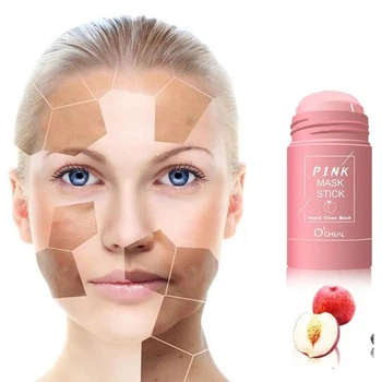 Очищаюча маска-стик проти чорних крапок та акне PEACH 40 г
