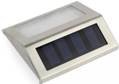 Сонячний світильник Maclean 2LED для паркану, сходи MCE119 Energy Inox (5902211104018)