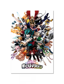 Постер плакат FNBK Моя геройская академия 5 (Boku no Hero Academia) 50x70 см