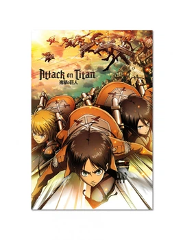 Постер плакат FNBK Атака Титанов 4 (Attack on Titan) 50x70 см