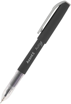 Набор гелевых ручек 12 шт Axent Autographe 0.5 мм Чёрный (AG1007-01-A)