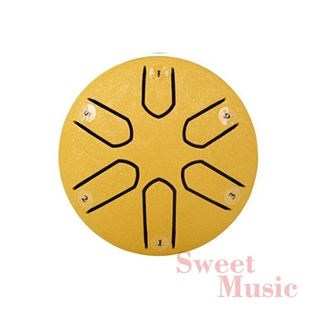 Глюкофон 3" Overtone SD3 Gold Steel Tongue Drum