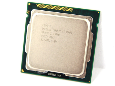 Процесcор Intel Core i7-2600 3.8 GHz. 4 ядра/8 потока. Soket 1155. Tray
