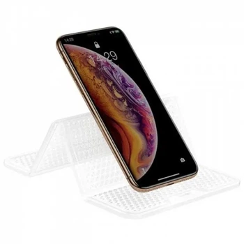 Антискользящий силиконовый коврик Baseus Folding Bracket - Transparent (SUWNT-02)