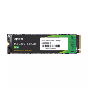 Накопичувач SSD Apacer m.2 NVMe 512GB 480500 (AP512GAS2280Q4L-1)
