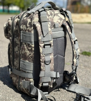 Тактичний рюкзак штурмовий Tactic військовий рюкзак на 25 літрів Піксель (ta25-pixel)