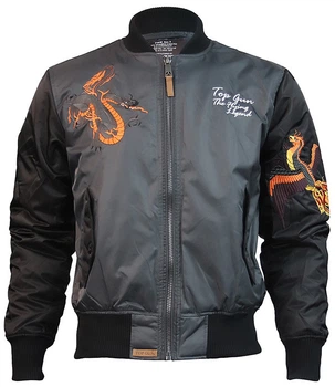 Бомбер Top Gun The Flying Legend Bomber Jacket 4XL Charcoal TGJ1634CH4XL