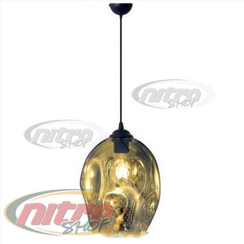 Светильник подвесной Horoz Electric METEOR(SPHERE) Сфера макс.60Вт 220В E27 кабель(2x0.75mm2) 1м Хром (021-014-0002)