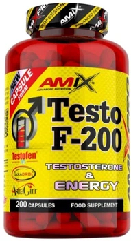 Бустер тестостерона Amix AmixPro Testo F-200 200 капсул (8594060004488)