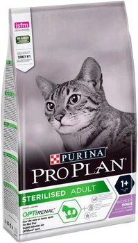 Sucha karma dla dorosłych kotów sterylizowanych Purina pro plan sterilised indyk 1.5 kg (7613033566592)