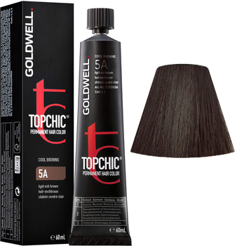 Фарба для волосся Goldwell Topchic Hair Color 5A 60 мл (4021609000761)