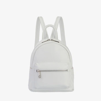 Рюкзак женский кожаный Regina Notte Backpack 01383 Белый