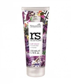 Nouvelle Curl Relaxer защитный восстанавливающий крем для волос с выпрямляющим эффектом 200 мл