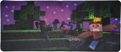 Игровая поверхность Minecraft Night Forest 400*900 2мм