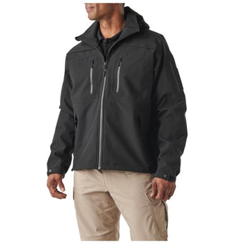 Куртка для штормової погоди Tactical Sabre 2.0 Jacket 5.11 Tactical Black L (Чорний)