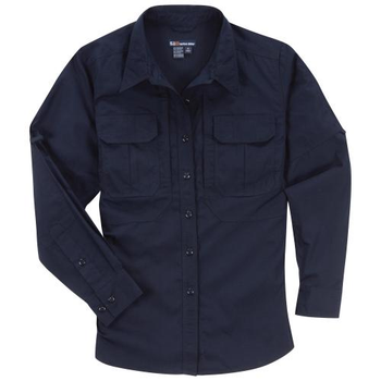 Женская рубашка 5.11 Women's TACLITE Pro Long Sleeve Shirt 5.11 Tactical Dark Navy, L (Темно-синий) Тактическая