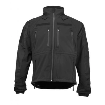 Куртка демісезонна Softshell Sturm Mil-Tec Black 2XL (Чорний)
