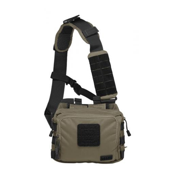 Сумка для прихованого носіння зброї 5.11 2-Banger Bag 5.11 Tactical OD Trail 10x24x7.5 (Стежка передозування)