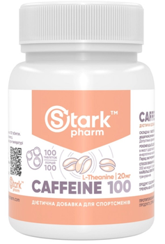 Кофеїн Stark Pharm Caffeine 100 мг 100 таблеток