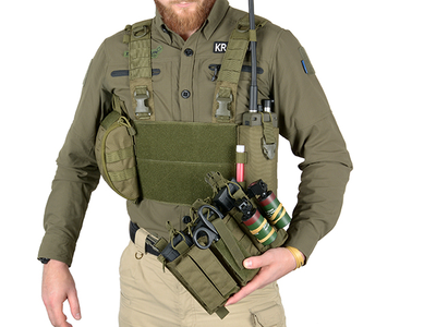 Разгрузочный жилет 8Fields Buckle Up Modular Chest Rig Coyote