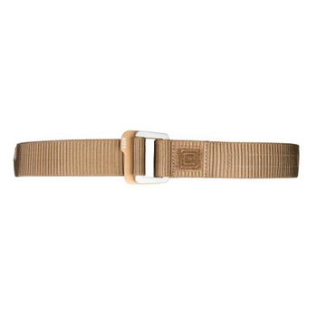 Пояс 5.11 Traverse Double Buckle Belt 5.11 Tactical Battle Brown XL (Коричневый) Тактический